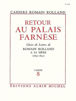 cover image of Retour au palais Farnèse